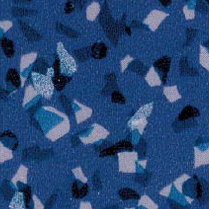 Reka bentuk matte lantai heterogen