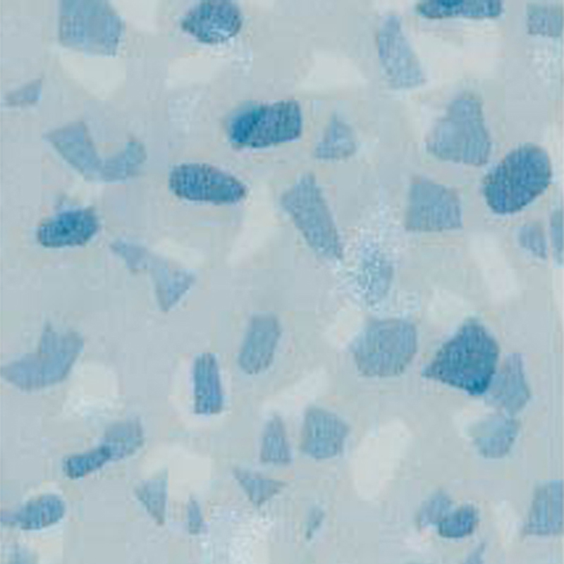 Reka bentuk matte lantai heterogen