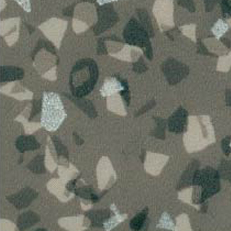 Reka bentuk matte lantai heterogen