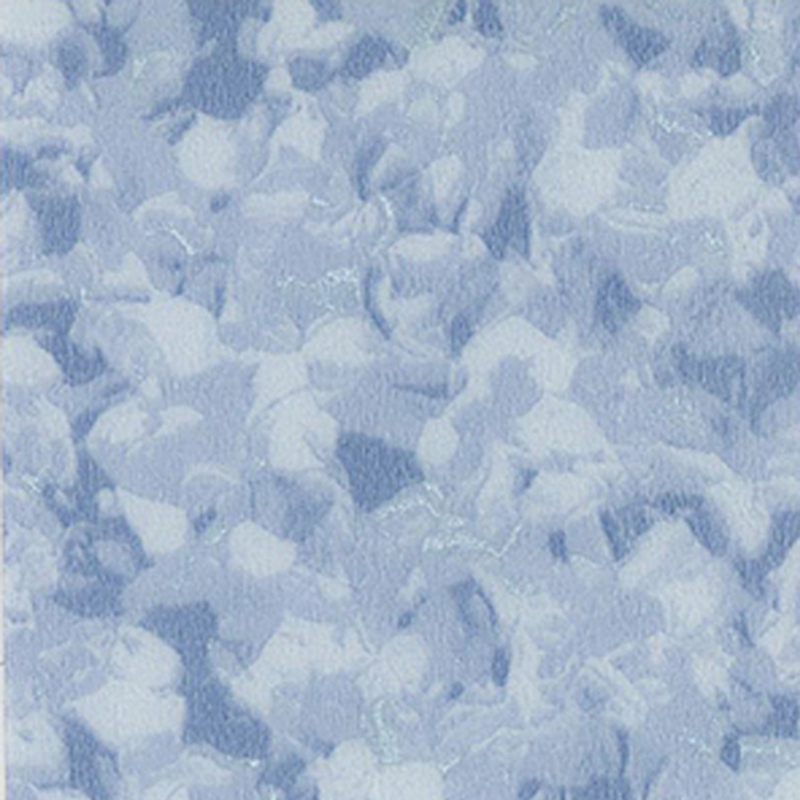 Reka bentuk matte lantai heterogen