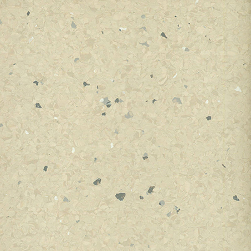 Lantai homogen warna tepu rendah