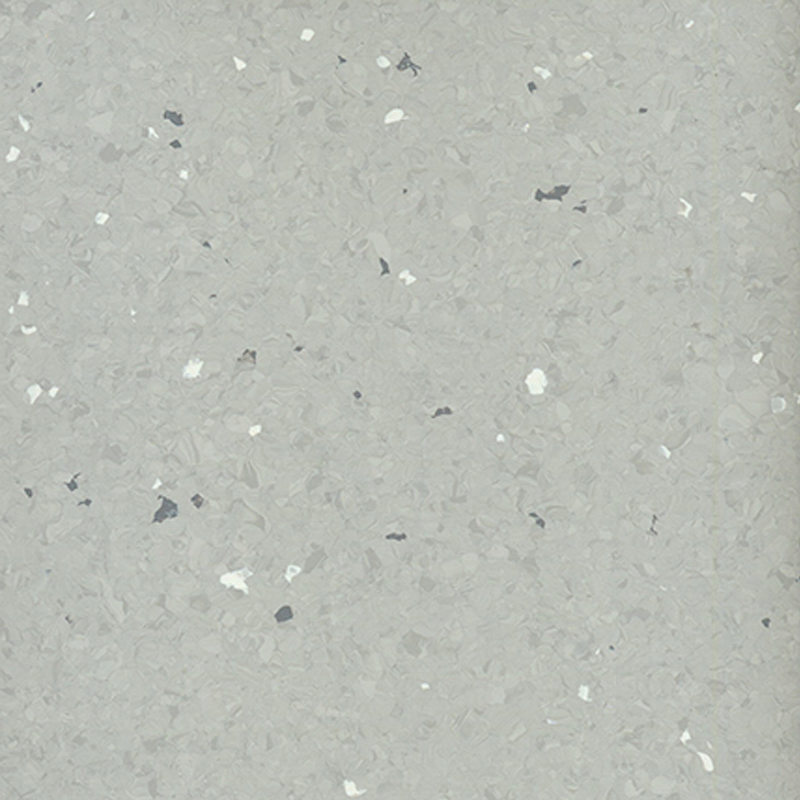 Lantai homogen warna tepu rendah