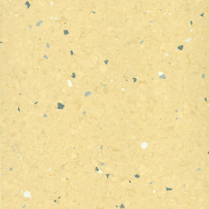 Lantai homogen warna tepu rendah