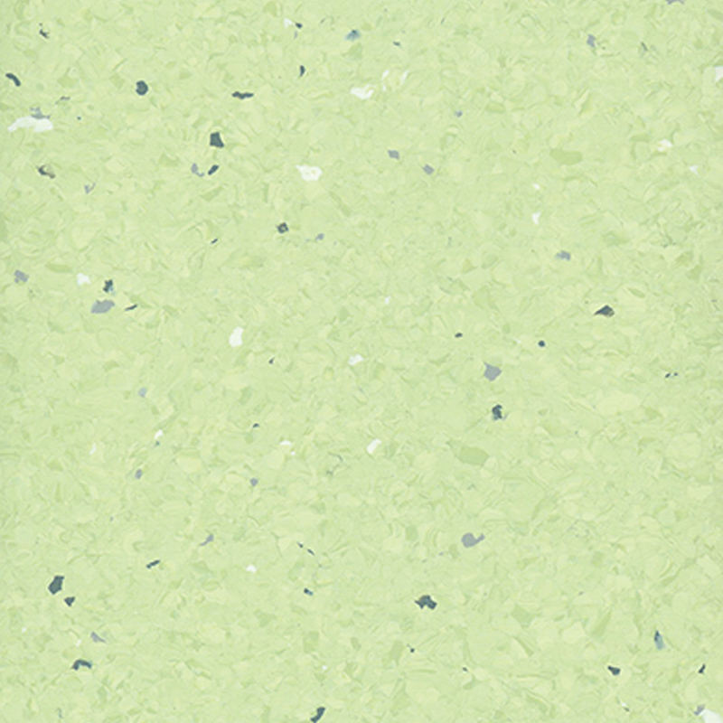 Lantai homogen warna tepu rendah