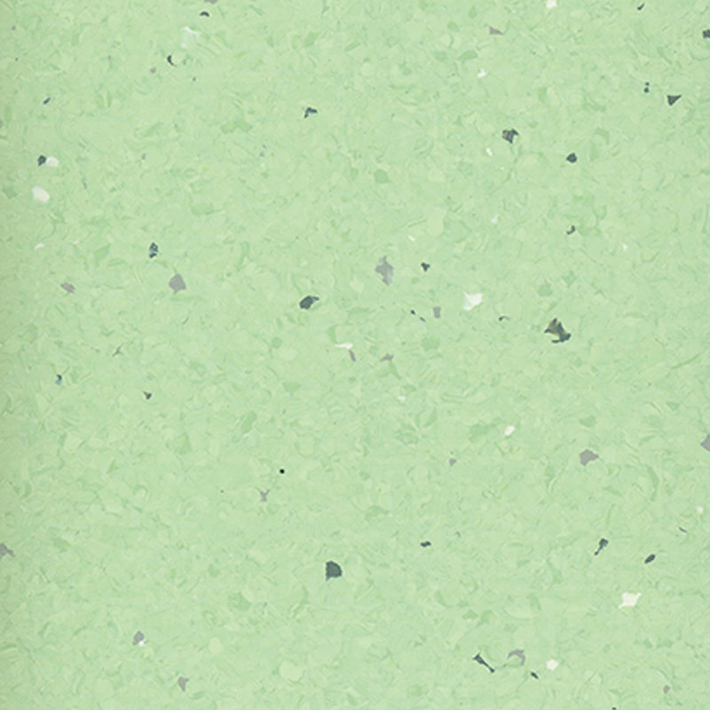 Lantai homogen warna tepu rendah