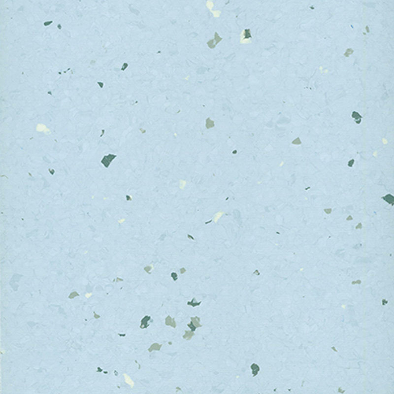 Lantai homogen warna tepu rendah