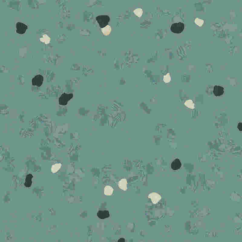 Lantai getah kalis calar & keanjalan tinggi