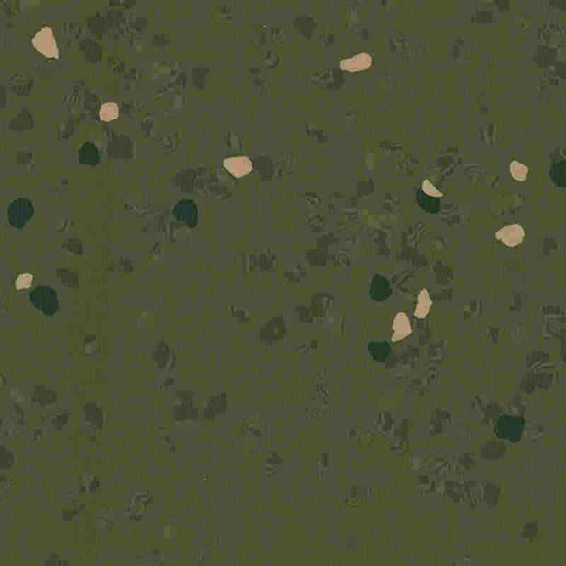 Lantai getah kalis calar & keanjalan tinggi