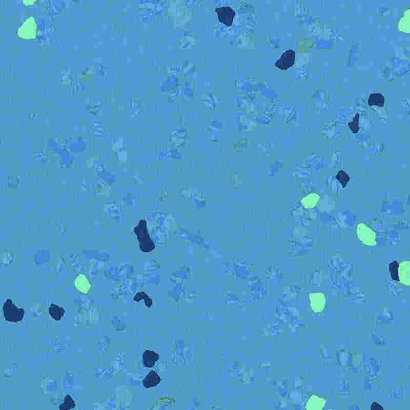 Lantai getah kalis calar & keanjalan tinggi